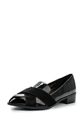 LOST INK  JOY CROSS STRAP LOAFER